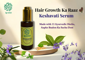 Best Ayurvedic Hair Growth Serum for Thicker, Healthier Hair.