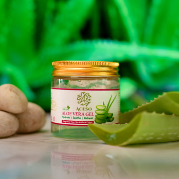 plant based aloe vera gel Aloe Vera Gel – Pure, Plant-Based Skin & Hair Care – Aceso Oil and Herbs