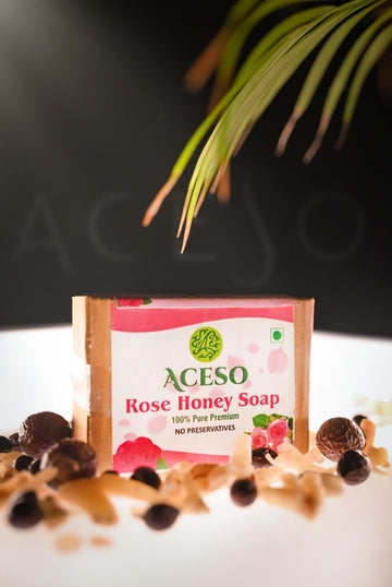 Aceso Rose Honey Soap