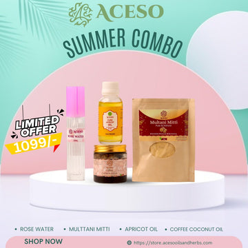 ACESO Summer Skincare Combo – 100% Natural Glow Essentials (Limited Edition)