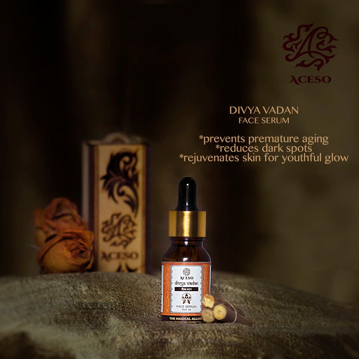 Aceso Divya Vadan Face Serum for skin glow