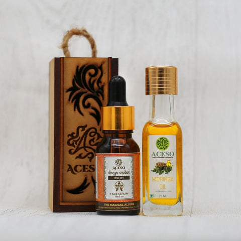 Aceso Divya Vadan Serum and Moringa Oil