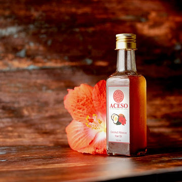 Aceso Hibiscus Nourishing Hair Oil