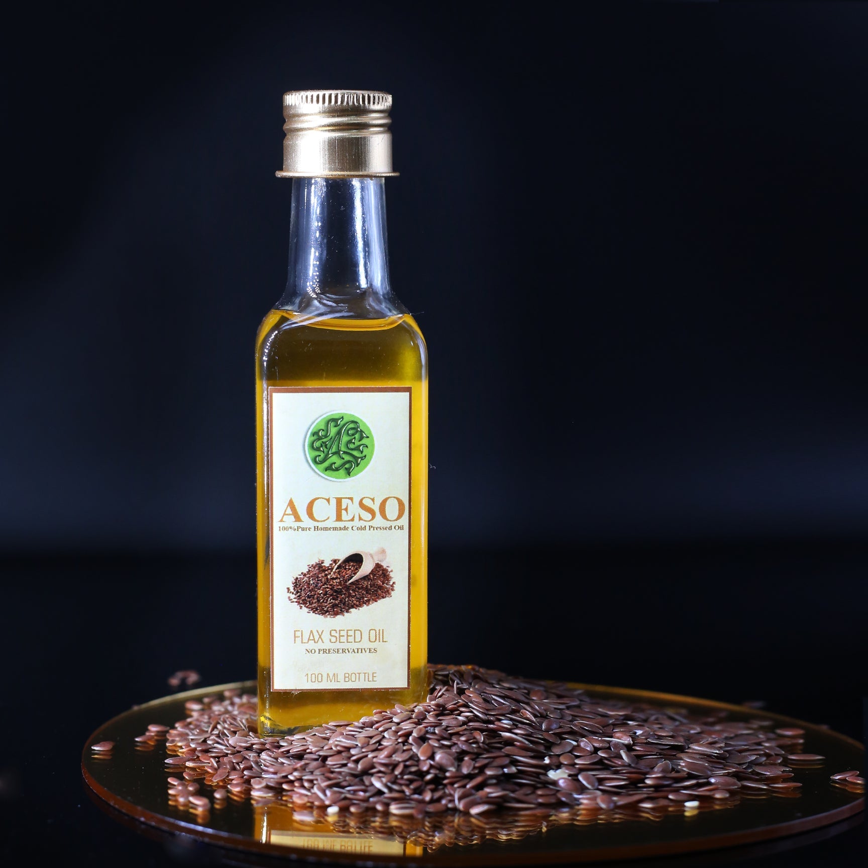 Aceso Organic Flax Seed Oil