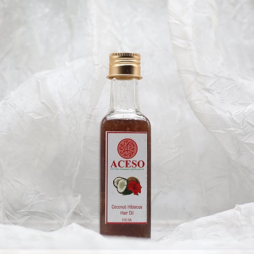 Best Hibiscus Nourishing Hair Oil- Aceso